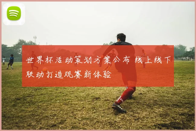 世界杯活动策划方案公布 线上线下联动打造观赛新体验