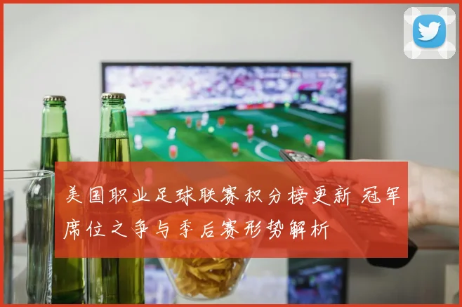 美国职业足球联赛积分榜更新 冠军席位之争与季后赛形势解析